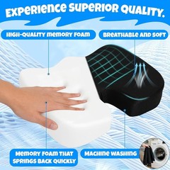Cushion Lab Patented Pressure Relief Seat Cushion for Long Sitting Hours