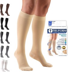 Unisex Knee High Compression Stockings – 20-30 mmHg for Enhanced Circulation