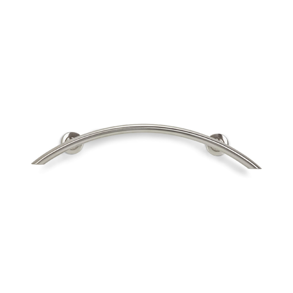 Seachrome 30 Designer Crescent Curved Bathroom Shower Grab Bar Satin Finish