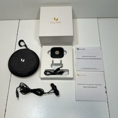 Kulark BL-F1 Neckband Ai Hearing Aid Bluetooth Rechargeable New Open Box