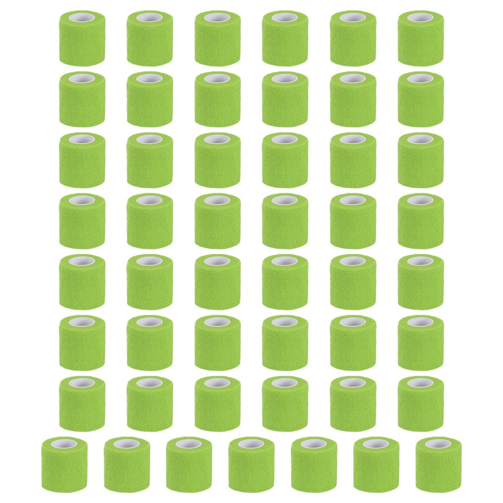 Self Adhesive Bandage Wrap 177″ x 2″, 50 Pcs Wrap Tape, Light Green