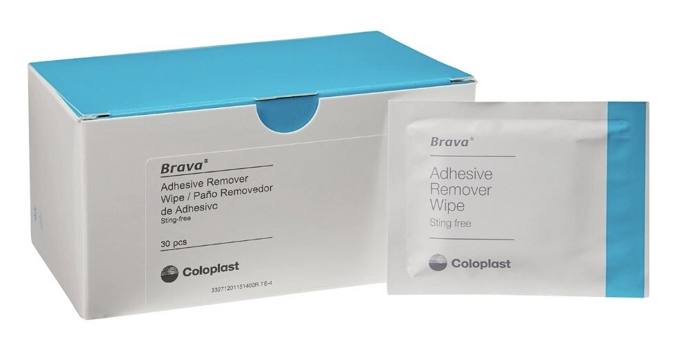 Brava Adhesive Remover COLOPLAST 120115 1BX/30EA