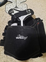 DEROYAL ULTRAlign + TLSO Lumbar Support Back BRACE, Size Large Black And Grey