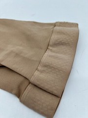 Unisex Compression Leg Stockings Size 24/20 Beige Open Stretchable Knit Support