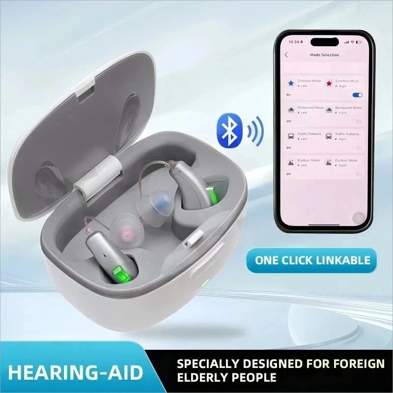 LEXI B2 BTE RECHARGEABLE HEARING DEVICE FULL STREAMING APP CONTROLLED RIC~….