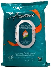 Extra Large Disposable Washcloths – 48ct Multipack, Gentle Care for Skin