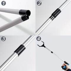 32″ Aluminum Grabber Tool with Rotating Head – Ultimate Mobility Aid for Seniors