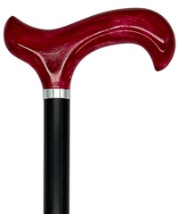 Tall Adjustable Classy Cane in Burgundy 29″ to 39″