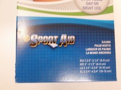 Sportaid Wrist Brace Deluxe Left Beige Small 1 each By Scott Specialties