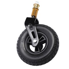 Sturdy 8 Inch Wheelchair Front Solid Caster For Enhanced Stability For Elderly