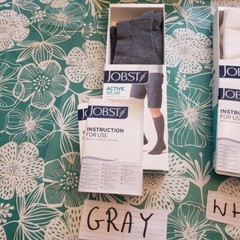 Jobst Active Wear Unisex Men Women Knee REG / FULL CALF Socks Compression 15-20