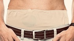Beige Light Weight Stoma Belt-Colostomy Belt-Ostomy Belt-Illeostomy Support Belt