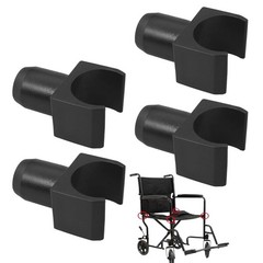 4Pcs Wheelchair Slider Replacement Parts Seat Rail Guide Detachable Arm Frame