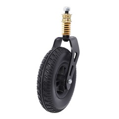 Sturdy 8 Inch Wheelchair Front Solid Caster For Enhanced Stability For Elderly
