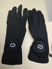 Copper Compression CopperVibe Vibration Heat Therapy Gloves Black (1 Pair)