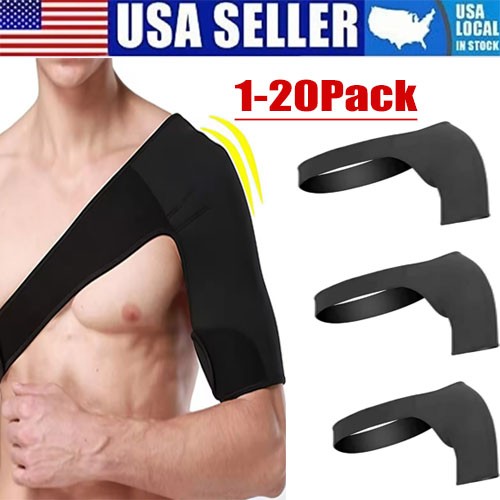 Shoulder Brace Support Compression Sleeve Torn Rotator Cuff Relief Joint AC Pain
