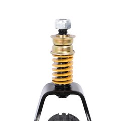 Sturdy 8 Inch Wheelchair Front Solid Caster For Enhanced Stability For Elderly