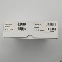 Optimum 70 B903 RIC Hearing Aids Pair Left Right Champagne BTE with Case Battery