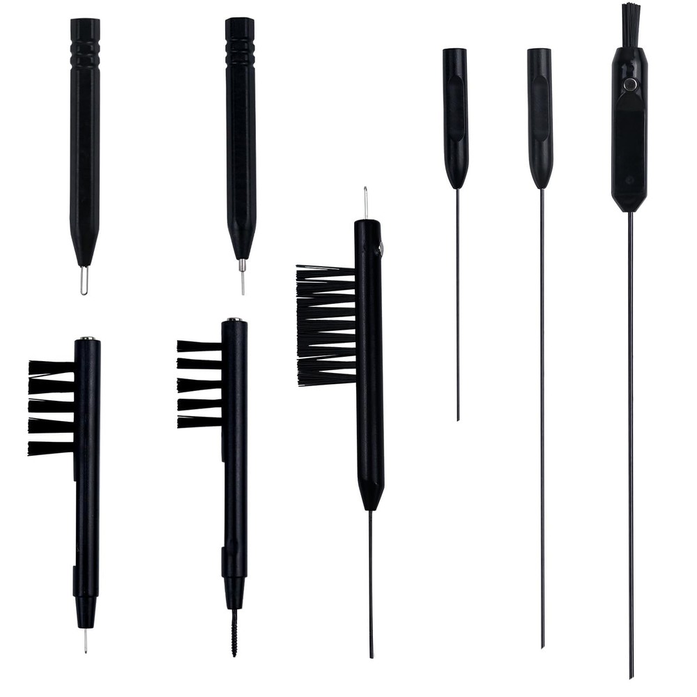 8 PCS Hearing Aid Cleaning Tools Hearing Equipment Cleaning Kits Cleaning Bru…