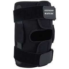 Hinged Knee Brace for Men and Women, Knee Support for Swollen ACL, Tendon, Black