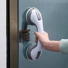 Portable Suction Cup Safety Grab Bar Bathroom Shower Tub Handrail Elderly Handle