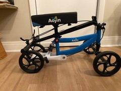 Aojin Knee Scooter, collapsible, adjustable, only used two weeks