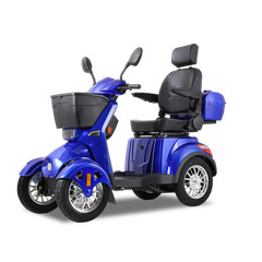 800W 4-Wheel Heavy Duty Mobility Scooter 60V/20Ah 31 Miles for Seniors 500lbs