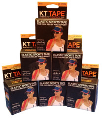 KT TAPE Original Cotton Elastic Kinesiology Therapeutic Tape 20 Pre-Cut 10 inch