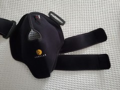 Corflex Cryo Pneumatic Shoulder Support, lightly used, right arm, w/ 2 gel packs