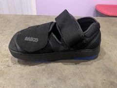 DARCO Square Open Toe Medical-Surgical Post Operative Shoe 10” Long Size Missing