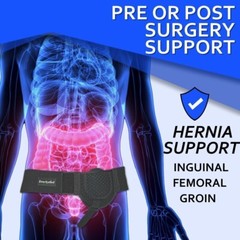 WC Hernia Belt Single! Inguinal Hernia Belt Sold by Manufacturer XS/S-M/L-XL