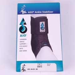 Med Spec ASO Ankle Stabilizer (Small, Black) – Ankle Brace