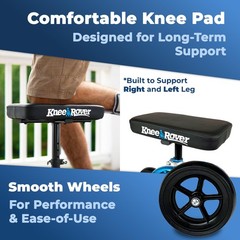 Economy KneeRover® Steerable Knee Walker Metallic Blue – Refurbished
