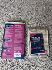 Fit Geno ReActive + Sciatica Pain Relief Brace Right & Left Leg One Size 