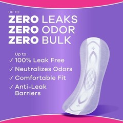 Menopause Incontinence Liners – Very Light Absorbency – L – 111ct