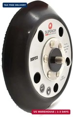 Superior Pads & Abrasives RSP33 5″ Diameter – 5/16″-24 UNF Threaded Shaft Hook &