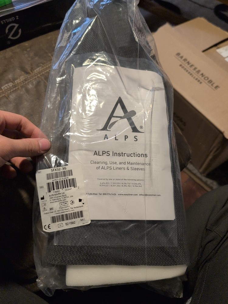 ALPS Flex Sleeve SFX32-3G Compression Sleeve New Sealed XL 45-50 cm