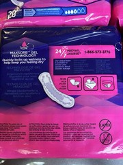 Women’s Prevail Daily Pads for Bladder Leaks | 20 count Moderate absorbency 4pks