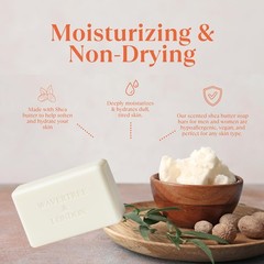 Wavertree & London Peach Bellini Soap 2 Bars 7oz Natural Moisturizing