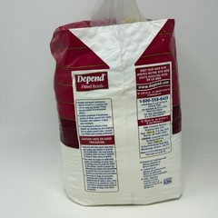 Vintage Depend Fitted Briefs 18 Diapers Large 1996 USA Leakage Barrier 90s NOS