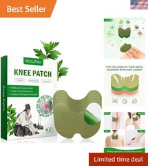 Easy-to-Use Natural Patches for Knee Pain – 28 Patches for Ultimate Relief