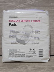 McKesson Unisex Regular 8.5” Length Incontinence 22 Pads
