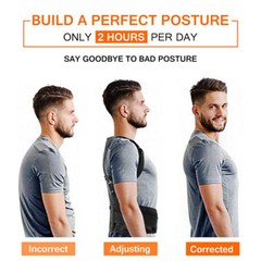 Magnetic Back Posture Corrector Shoulder Straightener Brace Neck Spine Support