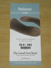 The Good Feet Store Arch Support Insert Relaxer Flex 32.5 262