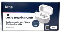 Lexie Hearing Club Aids by Bose Rechargeable Aids Gray Bundle Edition -AUTHENTIC