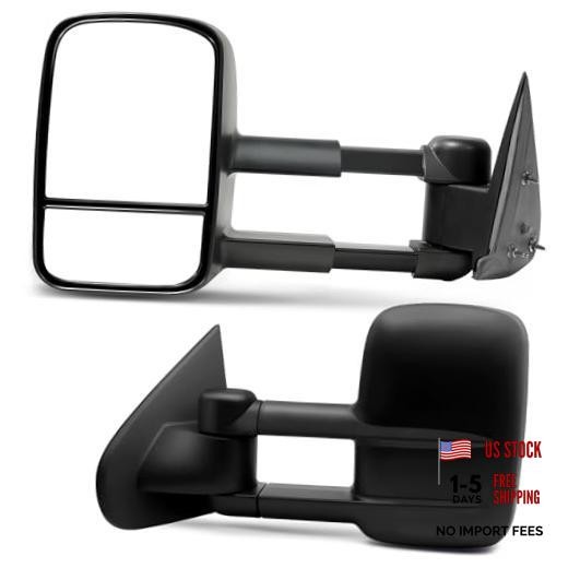Towing Mirrors Compatible with 1988-1998 Chevy/GMC C1500 K1500 1988-2000