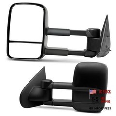 Towing Mirrors Compatible with 1988-1998 Chevy/GMC C1500 K1500 1988-2000