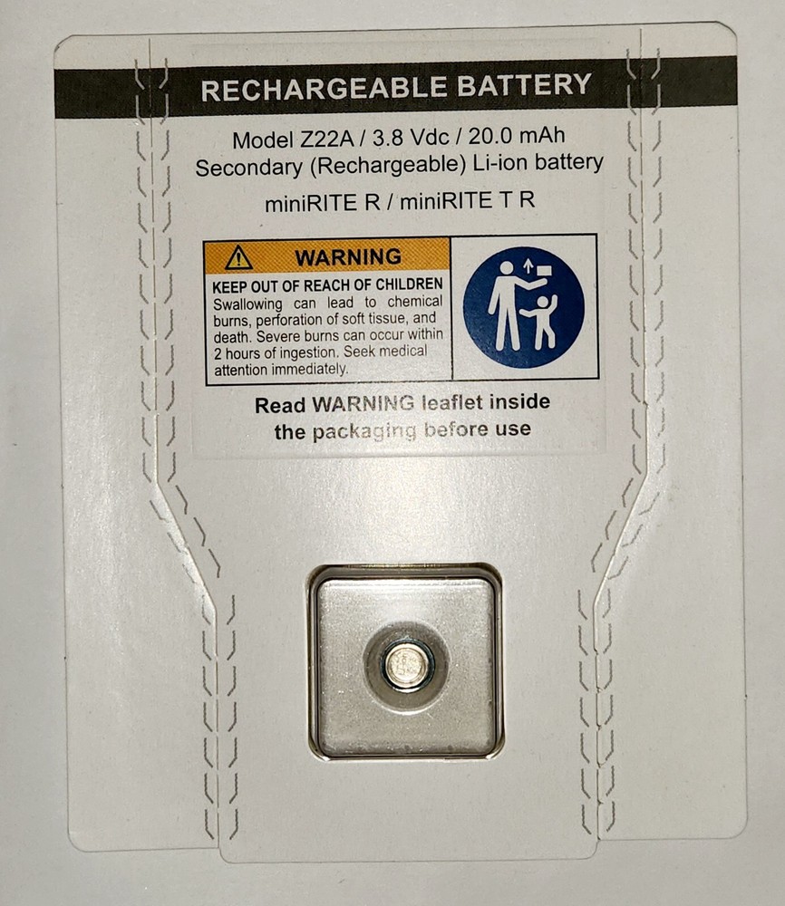 Oticon Hearing Aid rechargeable battery Li-ION Minirite Z22A NEW USA SHIPPER