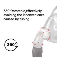 1 Pack Res-Med AirFit F20/F30 QuietAir Elbow – Replacement CPAP Mask Part