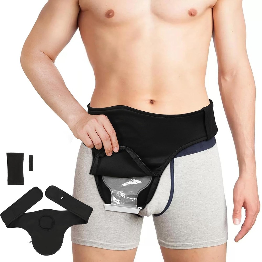 Ostomy Belt Black – Stealth Colostomy Belt for Ostomy Bag, Ostomy Wrap, Ostom…